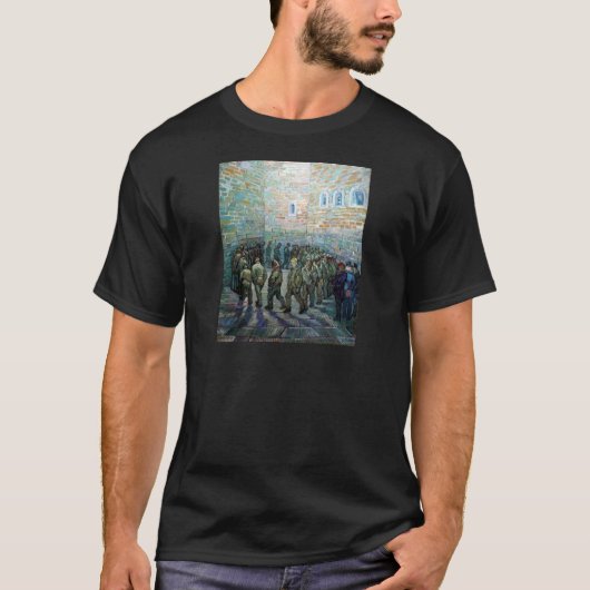 Vincent van Gogh-Gefangen-Trainieren (nach Doré) T-Shirt (Vorderseite)