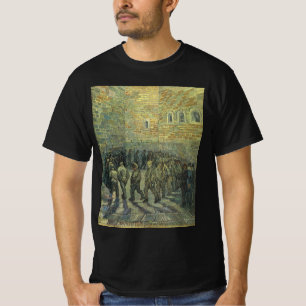 Vincent van Gogh - Gefangene beim Hofgang T-Shirt