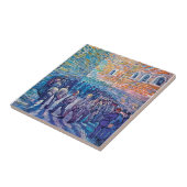 Vincent Van Gogh - Gefangene, die die Runde laufen Fliese (Seite)