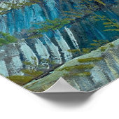 Vincent van Gogh: Gefangene, die Sport treiben Poster (Ecke)