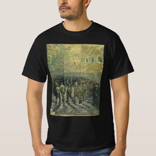 Vincent van Gogh - Gefangene, die Sport treiben T-Shirt (Vorderseite)