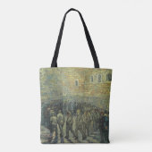 Vincent van Gogh - Gefangene, die Sport treiben Tasche (Rückseite)