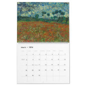 Vincent Van Gogh Gemälde Calendar Kalender (Mär 2026)