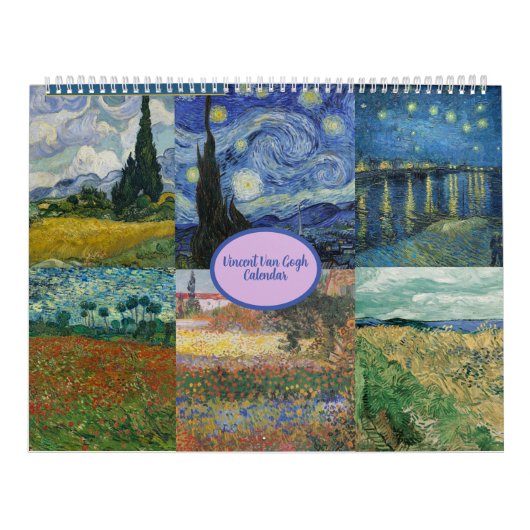 Vincent Van Gogh Gemälde Calendar Kalender (Titelbild)