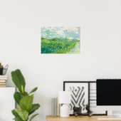 Vincent Van Gogh Gemälde Grüne Weizenfeld Poster (Heimbüro)