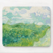 Vincent Van Gogh Gemälde Grüne Weizenfelder Mousepad (Vorne)