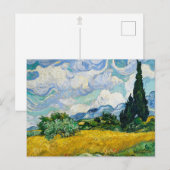 Vincent van Gogh Gemälde Postcard - Klassische Kun Postkarte (Vorne/Hinten)