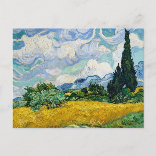 Vincent van Gogh Gemälde Postcard - Klassische Kun Postkarte (Vorderseite)