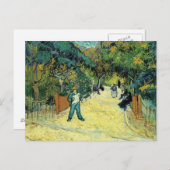 Vincent Van Gogh Gemälde Postkarte (Vorne/Hinten)