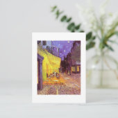 Vincent Van Gogh Gemälde: Van Gogh Cafe Postkarte (Stehend Vorderseite)
