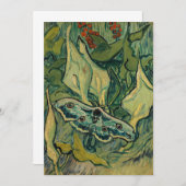 Vincent van Gogh - Giant Peacock Moth Dankeskarte (Vorne/Hinten)
