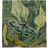 Vincent van Gogh - Giant Peacock Moth Duschvorhang (Vorderseite)