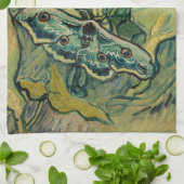 Vincent van Gogh - Giant Peacock Moth Geschirrtuch (Gefaltet)