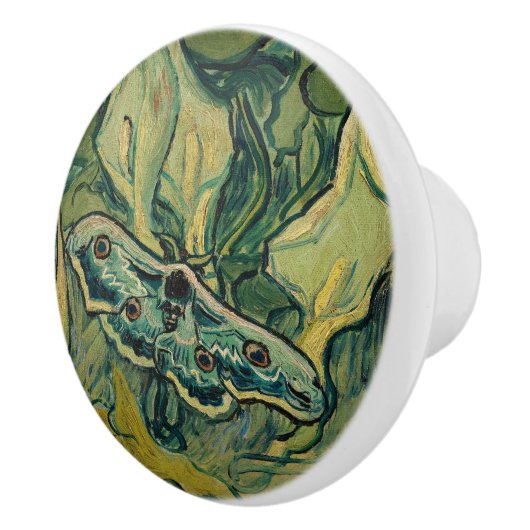 Vincent van Gogh - Giant Peacock Moth Keramikknauf (Rechts)
