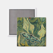 Vincent van Gogh - Giant Peacock Moth Magnet (Vorderseite/Rückseite)