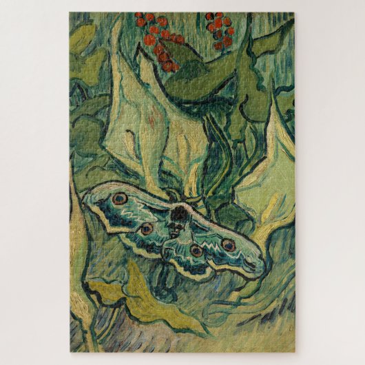 Vincent van Gogh - Giant Peacock Moth Puzzle (Vertikal)