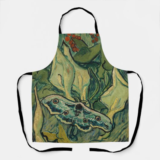 Vincent van Gogh - Giant Peacock Moth Schürze (Vorderseite)