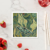 Vincent van Gogh - Giant Peacock Moth Serviette (Beispiel)