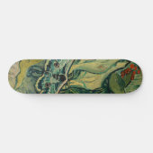 Vincent van Gogh - Giant Peacock Moth Skateboard (Horizontal)