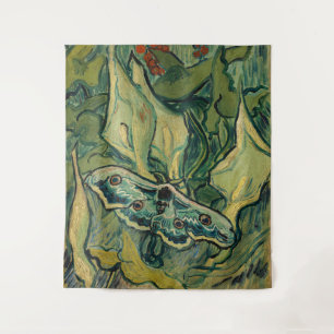 Vincent van Gogh - Giant Peacock Moth Wandteppich