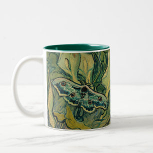 Vincent van Gogh - Giant Peacock Moth Zweifarbige Tasse