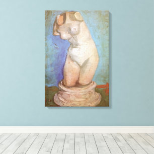 Vincent van Gogh - Gipsstatuette Weiblicher Torso Leinwanddruck