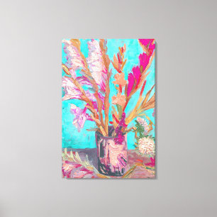 Vincent van Gogh Gladiolus-Porträt feine Kunst Leinwanddruck