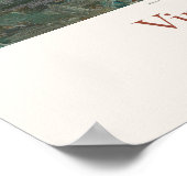 Vincent van Gogh Glass on Yellow Roses Art Print Poster (Ecke)