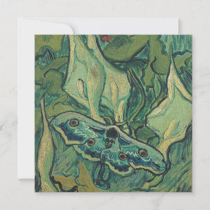 Vincent Van Gogh - Great Peacock Moth Feiertagskarte