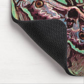 Vincent Van Gogh - Great Peacock Moth Fine Art Mousepad (Ecke)