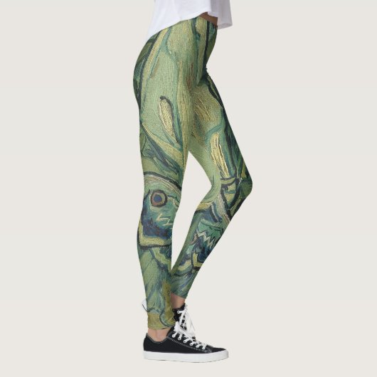 Vincent Van Gogh - Great Peacock Moth Leggings (Rechts)
