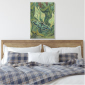 Vincent van Gogh - Great Peacock Moth Leinwanddruck (Insitu (Schlafzimmer))