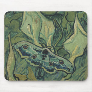 Vincent van Gogh - Great Peacock Moth Mousepad