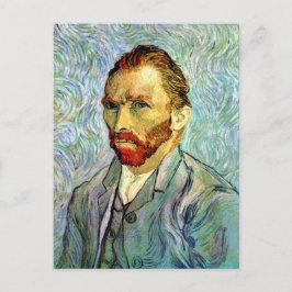 Vincent Van Gogh - Green Self-Portrait Fine Art Postkarte