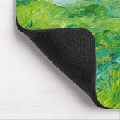 Vincent Van Gogh Green Wheat Fields Art Malerei Mousepad (Ecke)