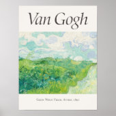Vincent van Gogh Green Wheat Fields Art Print Poster (Vorne)