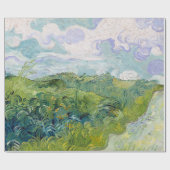 Vincent van Gogh Green Wheat Fields, Auvers Geschenkpapier (Flach)