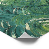 Vincent van Gogh Green Wheat Fields, Auvers Poster (Ecke)