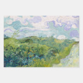 Vincent van Gogh Green Wheat Fields, Auvers Poster Geschenkpapier Set (Vorderseite 2)