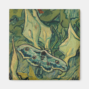 Vincent van Gogh - Großer Pfauenspinner Magnet