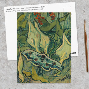 Vincent van Gogh - Großer Pfauenspinner Postkarte