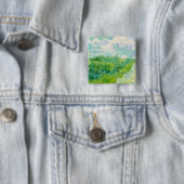 Vincent van Gogh - Grüne Weizenfelder, Auvers Button (Beispiel)