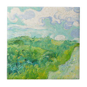 Vincent van Gogh - Grüne Weizenfelder, Auvers Fliese