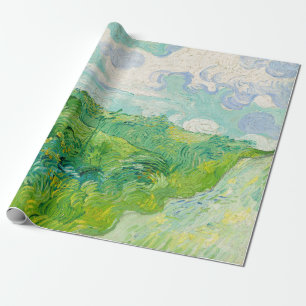 Vincent van Gogh - Grüne Weizenfelder, Auvers Geschenkpapier
