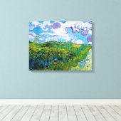 Vincent Van Gogh - Grüne Weizenfelder in Auvers Leinwanddruck (Insitu (Holzboden))
