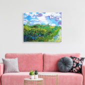 Vincent Van Gogh - Grüne Weizenfelder in Auvers Leinwanddruck (Insitu (Wohnzimmer))
