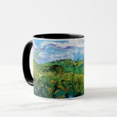 Vincent Van Gogh - Grüne Weizenfelder in Auvers Tasse (Vorderseite Links)