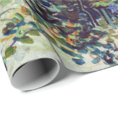 Vincent van Gogh - Grüner Weinberg Geschenkpapier (Rolleneckpunkt)