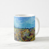 Vincent van Gogh - Grüner Weinberg Kaffeetasse (VorderseiteRechts)