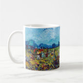 Vincent van Gogh - Grüner Weinberg Kaffeetasse (Links)